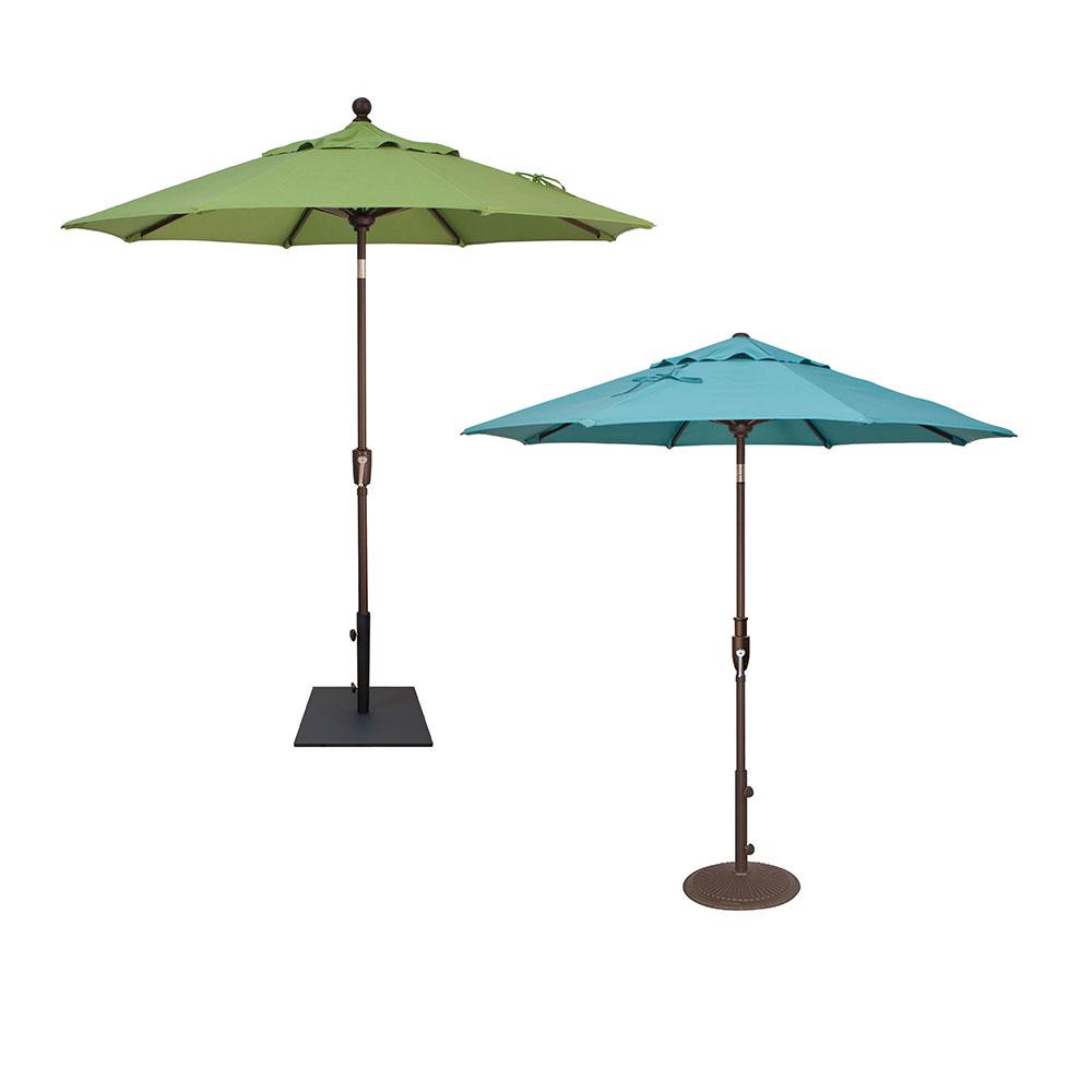Treasure Garden 7.5' Octagonal Aluminum Market Patio Umbrellas - Quick Ship