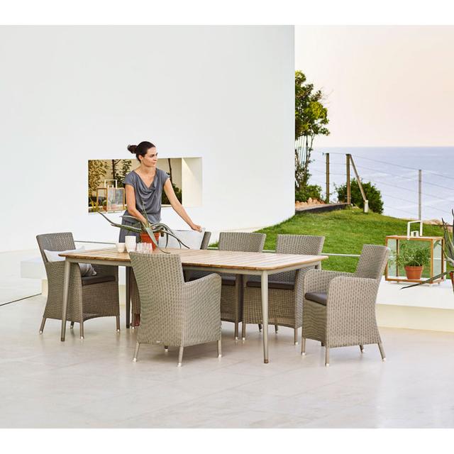 Cane-line Hampsted 6-Seat Dining Set
