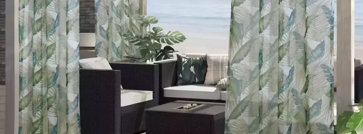Patio Pro Tips - How to Pick and Hang Outdoor Curtains