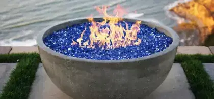 What is fire glass and how much do you need?