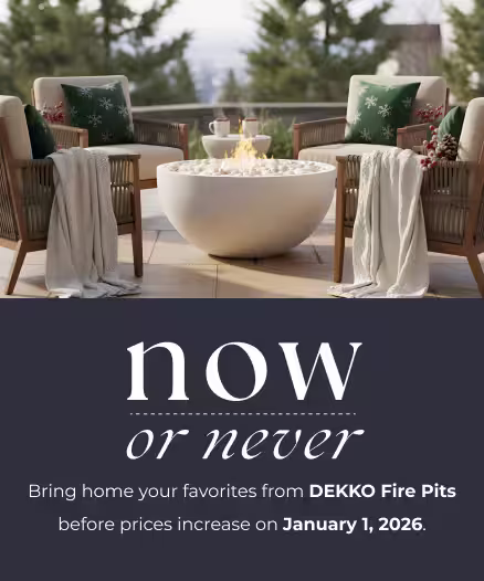 Gas Fire Pits & Fire Tables