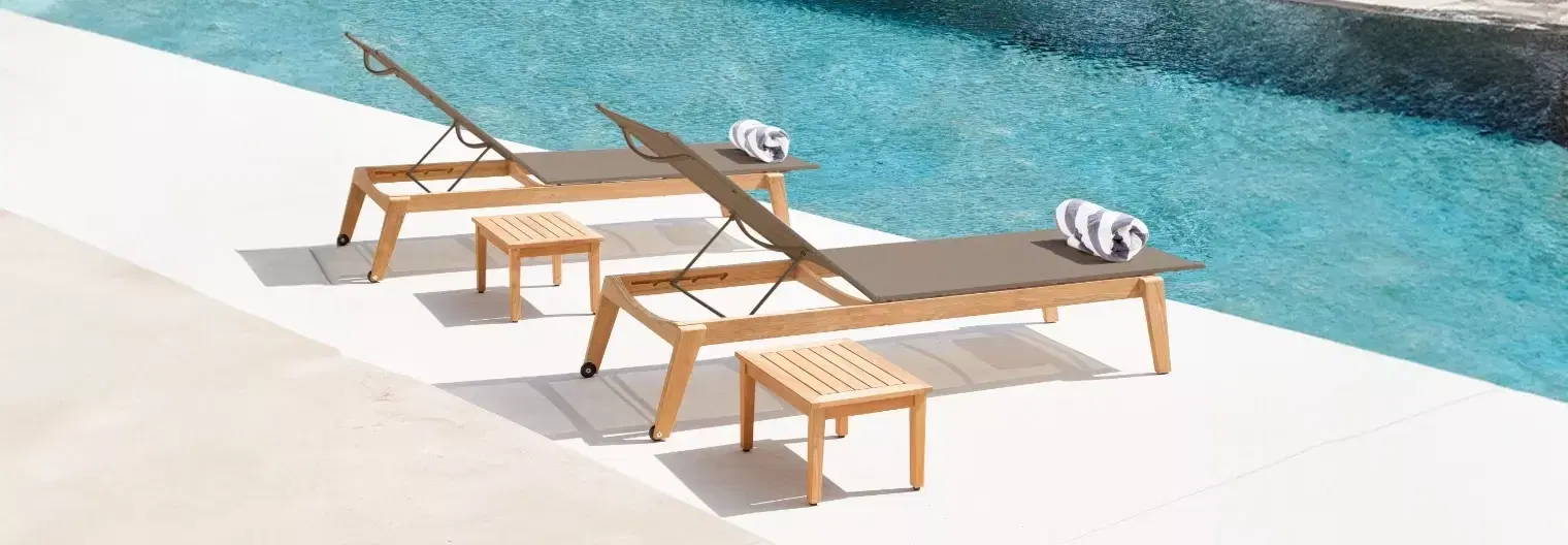 Meet luxury brand  POVL Outdoor furniture, exclusively available at AuthenTEAK
