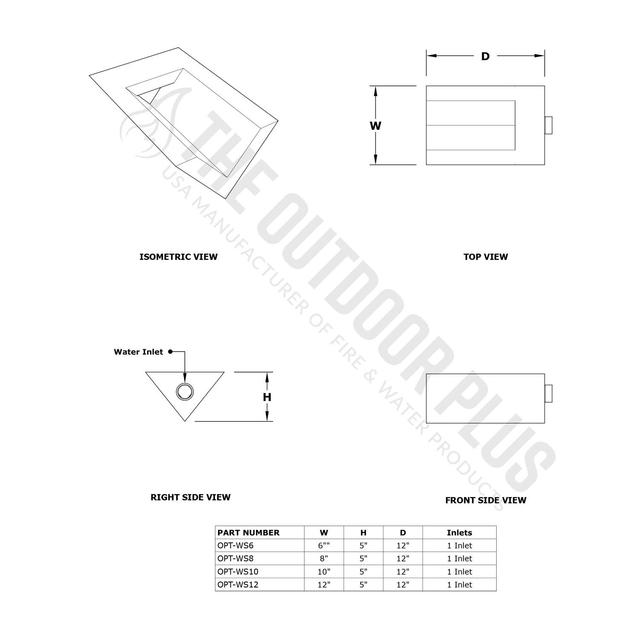 The Outdoor Plus Single V Scupper - 7